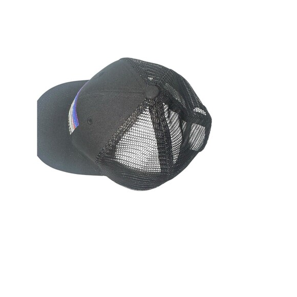 EUC Patagonia Mesh Canvas Patch Mountains Logo Formed Bill netplus Trucker Hat - Picture 9 of 15